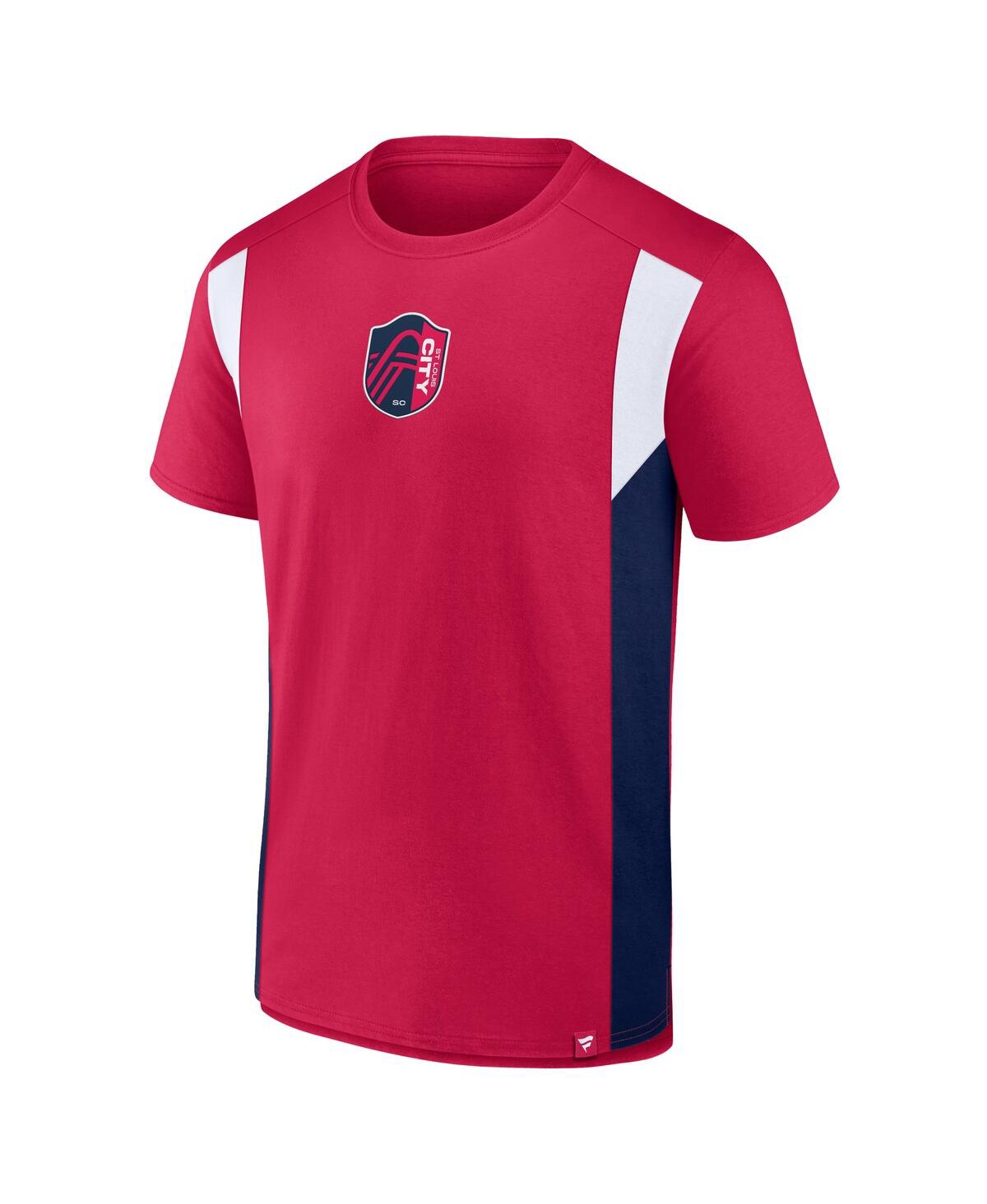 Fanatics Men's Red St. Louis City Sc Golden Goal T-shirt In Red