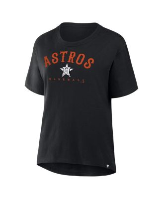 Women's Black Houston Astros Relaxed fit Legacy T-Shirt