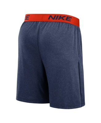 Men's Navy/Orange Houston Astros 2025 City Connect Authentic Collection Knit Shorts