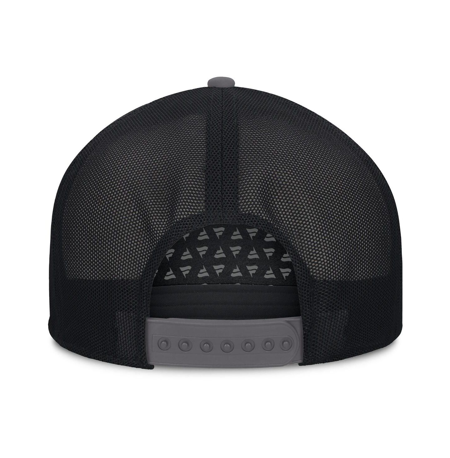 Мужская кепка Fanatics Charcoal Chicago Blackhawks Fairweather Adjustable Hat — фото 4