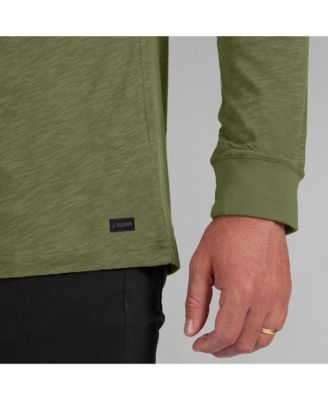 Men's Olive Green Bay Packers In-The-Pocket Long Sleeve T-Shirt