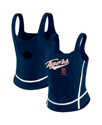WEAR by Erin Andrews - WoMen's&nbsp;Navy Detroit Tigers Square Neck Tank Top