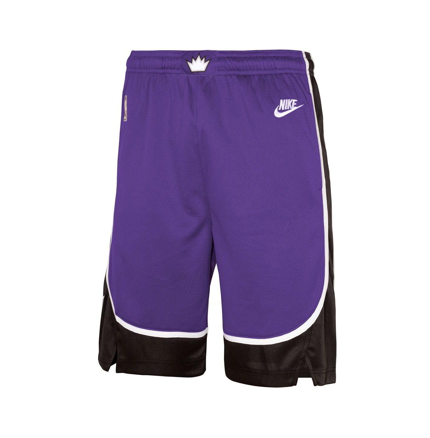 Детские шорты Nike Sacramento Kings 2024/25 City Edition Swingman, фиолетовые — фото 2