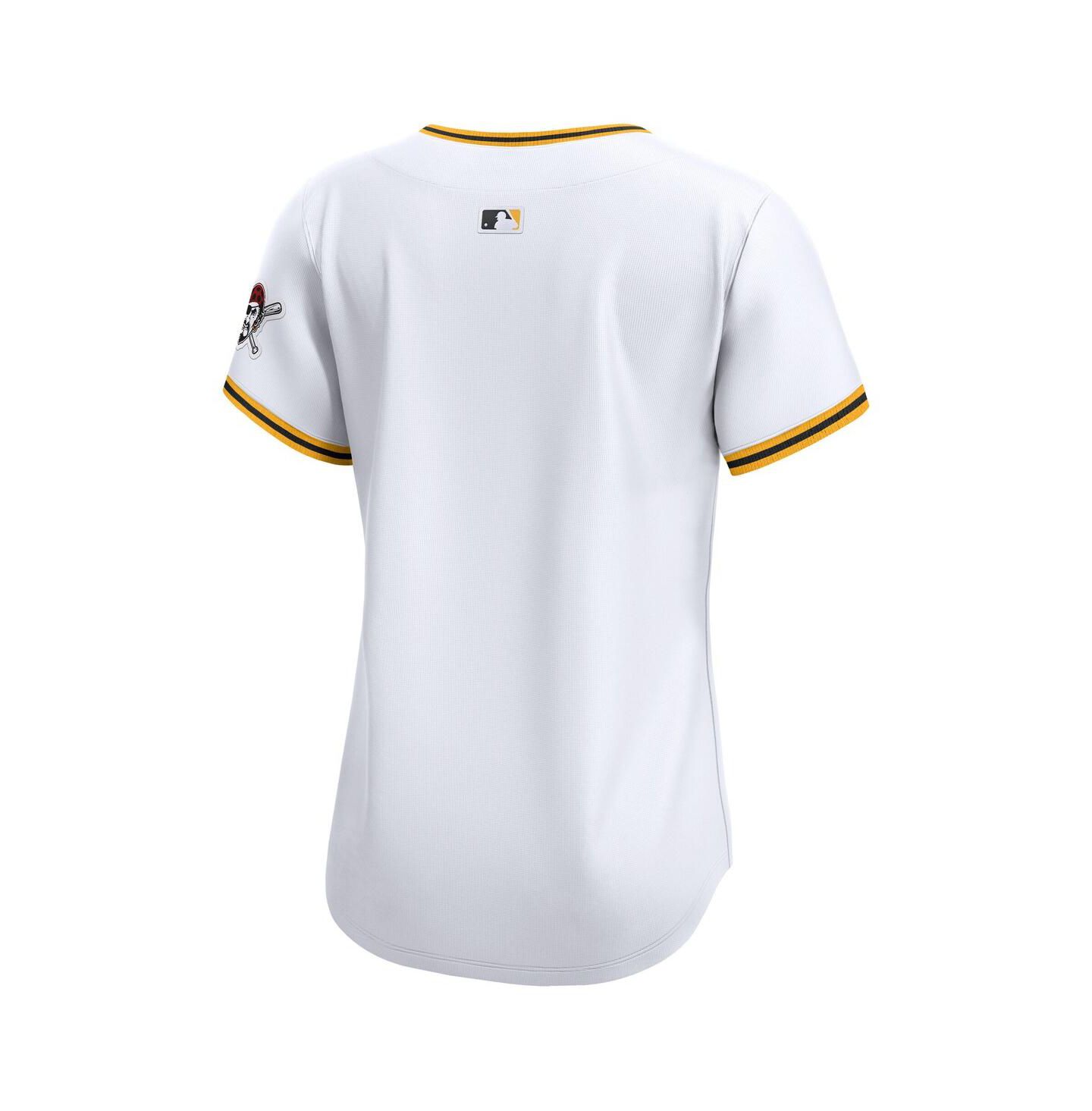 Женский топ Nike White Pittsburgh Pirates Home Limited Jersey — фото 2