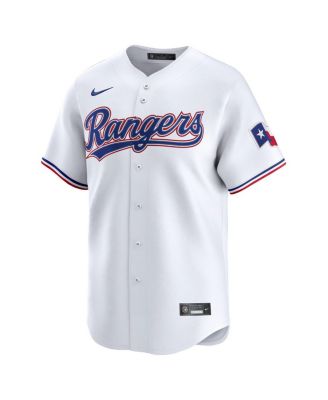 Men's Wyatt Langford White Texas Rangers Home Limited Player Jersey