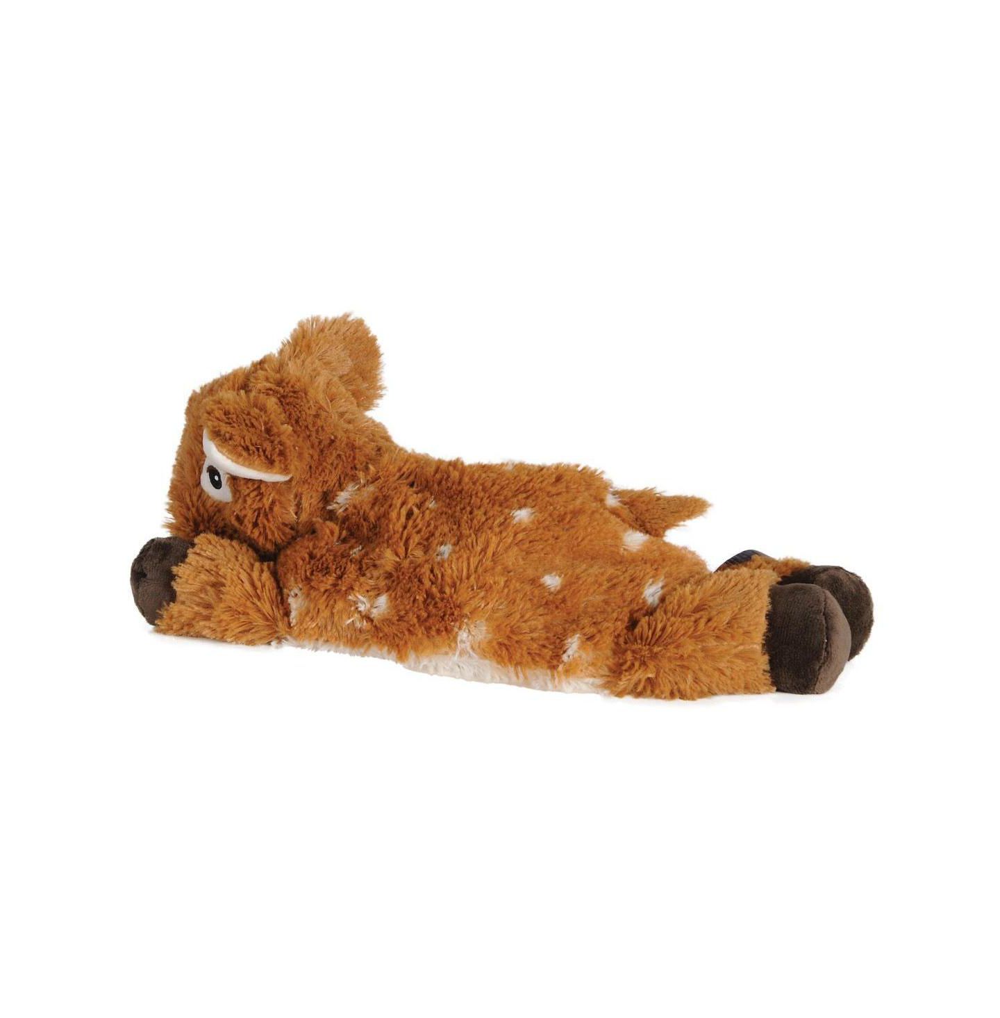 Детская мягкая игрушка Intelex Warmies Microwavable Plush 13" Laying Down Deer, цвет: Коричневый — фото 4