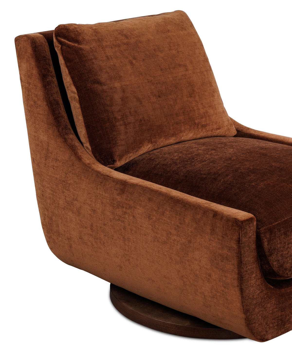 Macy's Brendy Fabric Swivel Chair, Exclusively At