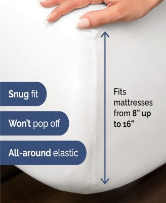 Rayon from Bamboo 4 Piece Deep Pocket Cooling Sheet Set - Full