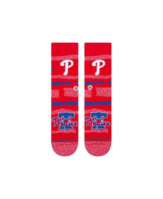 Men's and Women's&nbsp;Philadelphia Phillies Squeeze Tri-Blend Knit Crew Socks