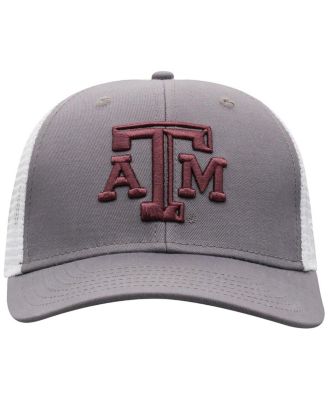 Men's&nbsp;Gray/White Texas A&M Aggies Victory Adjustable Hat