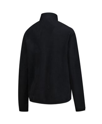 Women's Black 2025 THE PLAYERS Victory Half-Zip Performance Pullover Sweatshirt