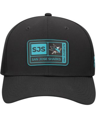 Men's&nbsp;Black San Jose Sharks Training Camp Fitted Hat