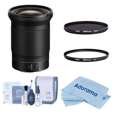 NIKKOR Z 20mm f/1.8 S Lens, Bundle with Hoya 77mm UV and CPL Filters
