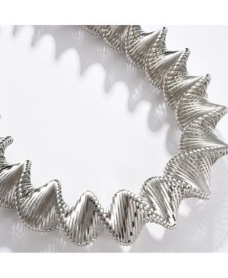 Women's Swirl Statement Necklace