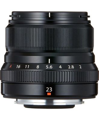 Fujifilm XF 23mm (35mm) F/2R WR Lens, Black - Bundle with Hoya 43mm 10-Layer HMC Multi-Coated UV Filter, Hoya 43mm HMC Multi-Coated Circular
