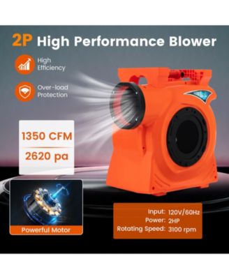 1500W 2 HP Commercial Air Blower for Giant Outdoor Inflatable Bounce House