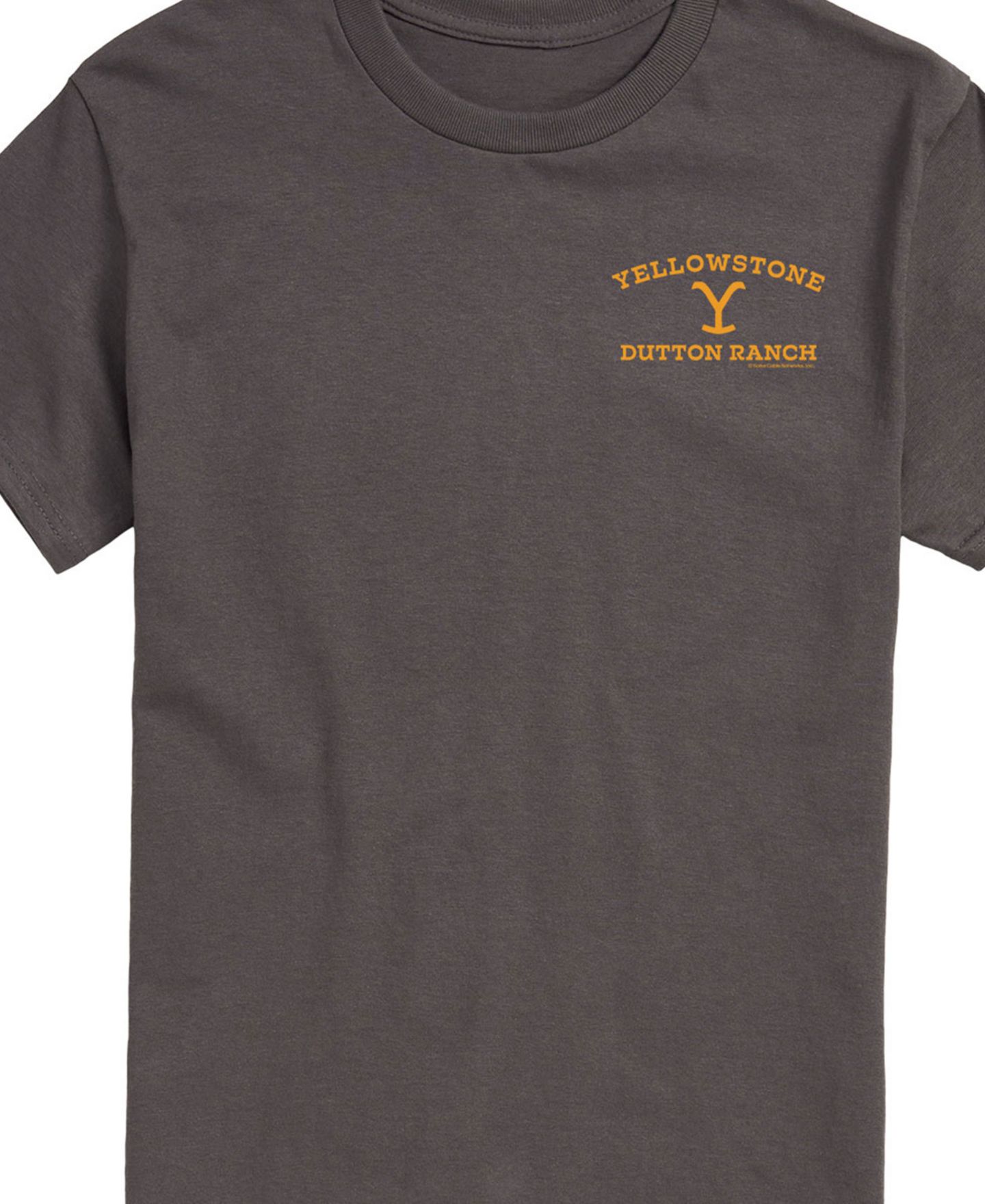 Мужская футболка AIRWAVES Yellowstone Logo Short Sleeve, цвет: Серый — фото 3