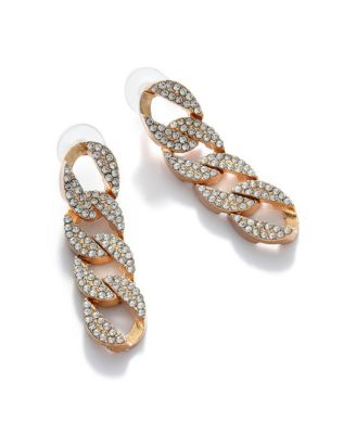 Women's Chainlink Drop Earrings