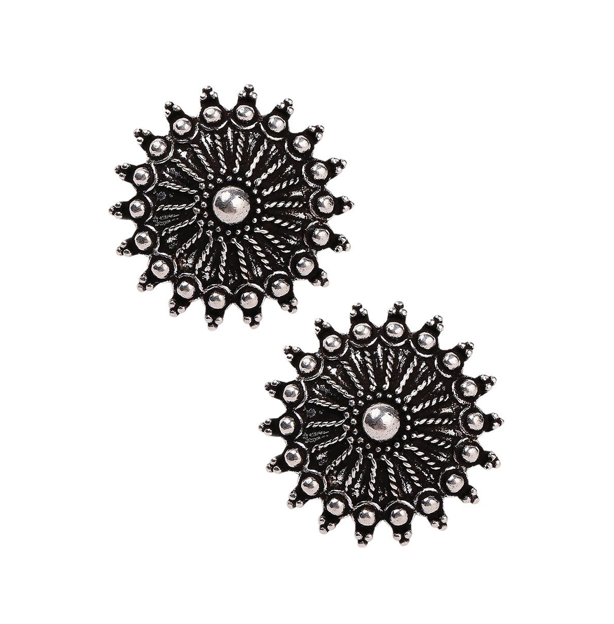 Women's Oxodised Toe Ring Set - Silver