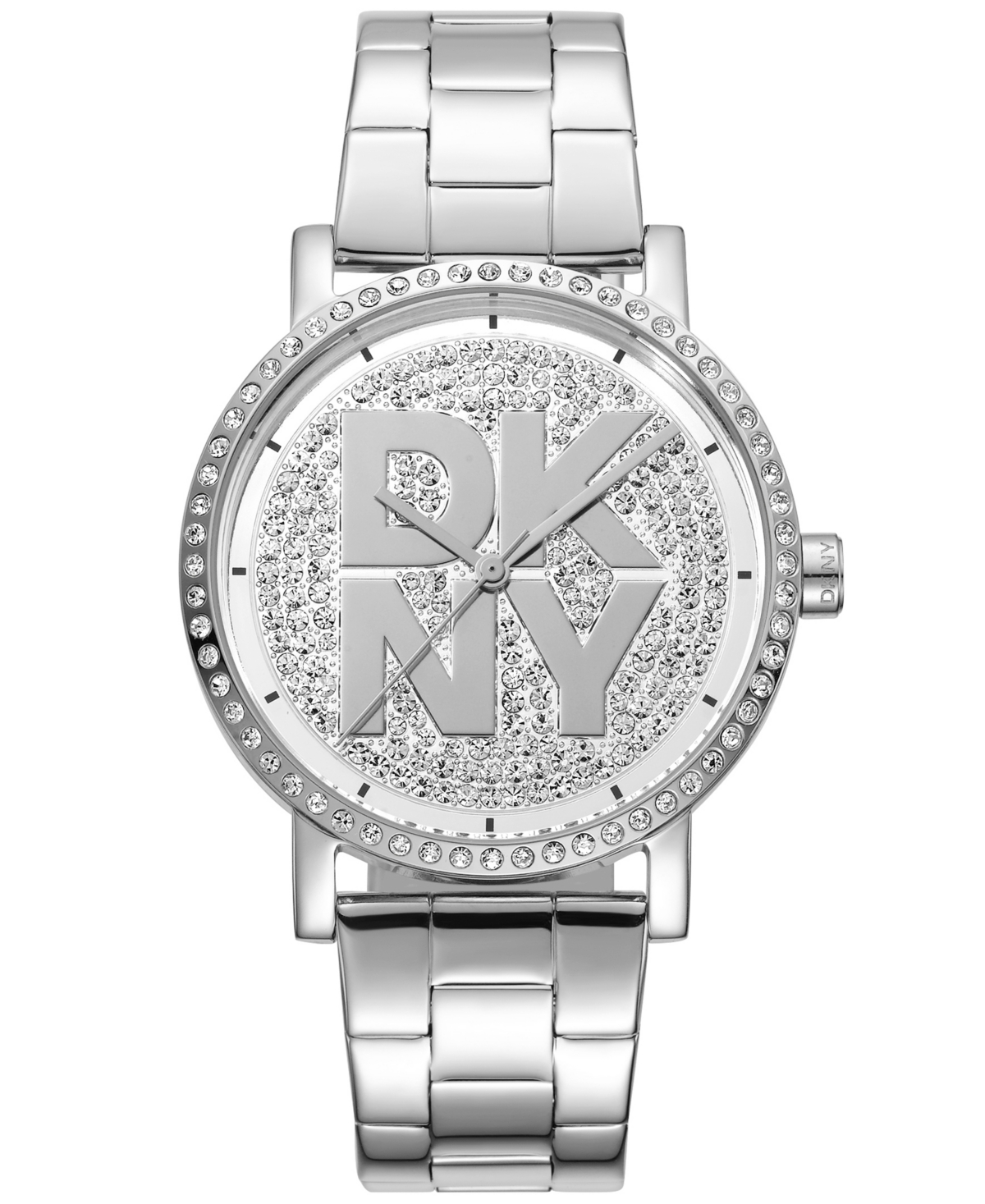Women's Soho Logo Stainless Steel Bracelet Watch, 36mm - Silver