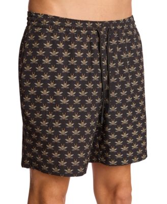 Men's Gilligan Printed Drawstring 6" Swim Trunks