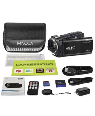 MN4K100Z 28MP 4K Ultra HD 3.5" Touchscreen Night Vision Camcorder