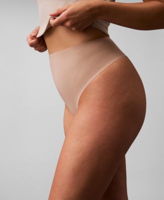 Women's Stay-Put Firm Mesh Thong Underwear QF8165