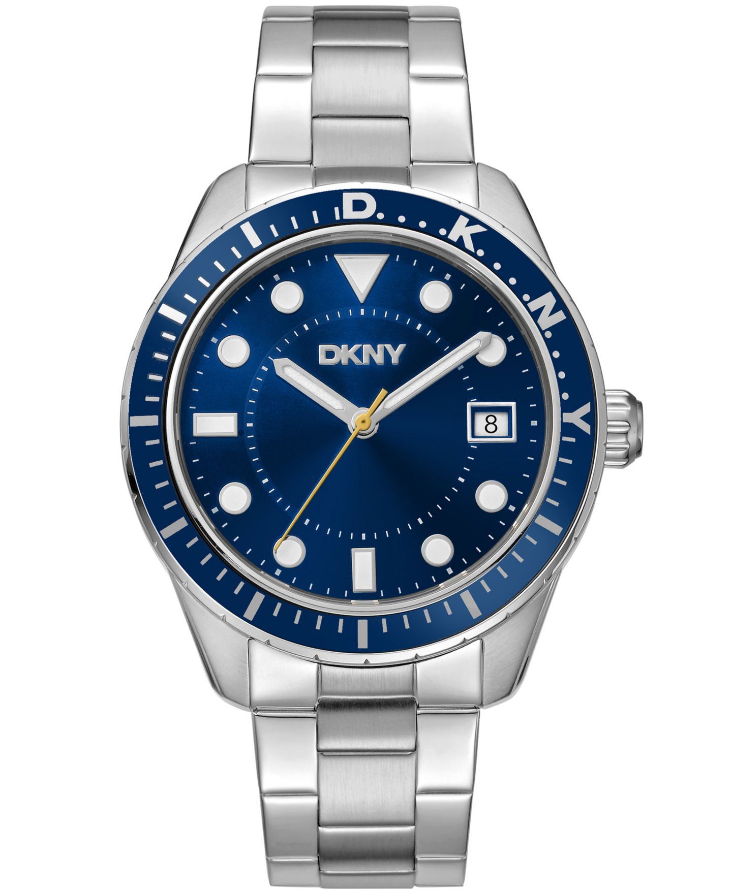 Мужские часы DKNY Crosby Sport Stainless Steel Bracelet Watch, 42mm — фото 1