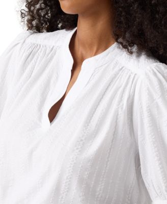 売れ筋商品|||リーバイス カットソー トップス レディース Women's Amelie Cotton Poplin Blouse Where The Skies Are Blue Amelie Poplin Blouse - Blue | Levi's® US
