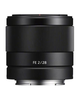 FE 28mm f/2 Lens for Sony E, Bundle with 49mm Filter Kit, Lens Case, Lens Cleaner, Cleaning Kit, Lens Cap Tether