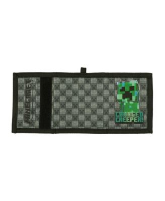 Boys Charged Creeper Youth 2-Pack Curved Bill Snapback Hat & Bi-Fold Wallet Combo Set