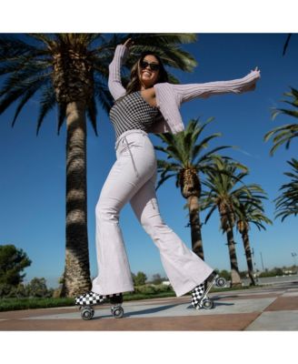 Forget Me Not Quad Roller Skates