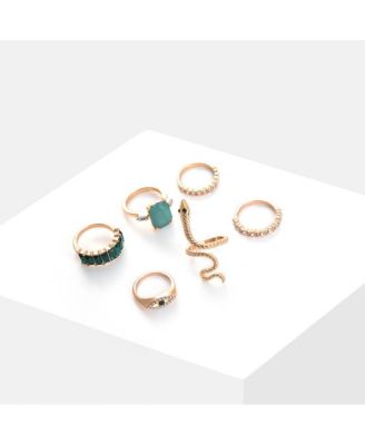 Women's Snakehead Multi-Layer Ring