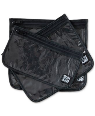 Rich and Bougee Clear Travel Bags, 3 Pack	