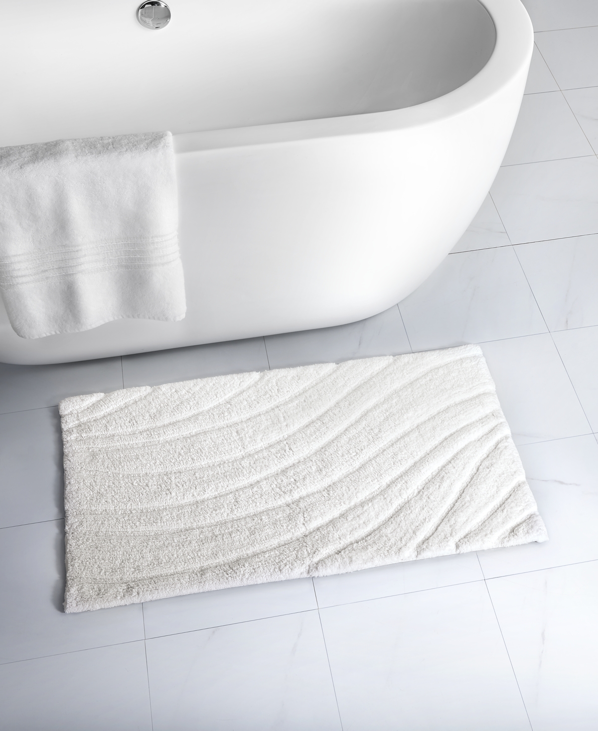 HOTEL COLLECTION EXPRESSIONIST BATH RUG, 20" X 30", EXCLUSIVELY AT MACY'S 