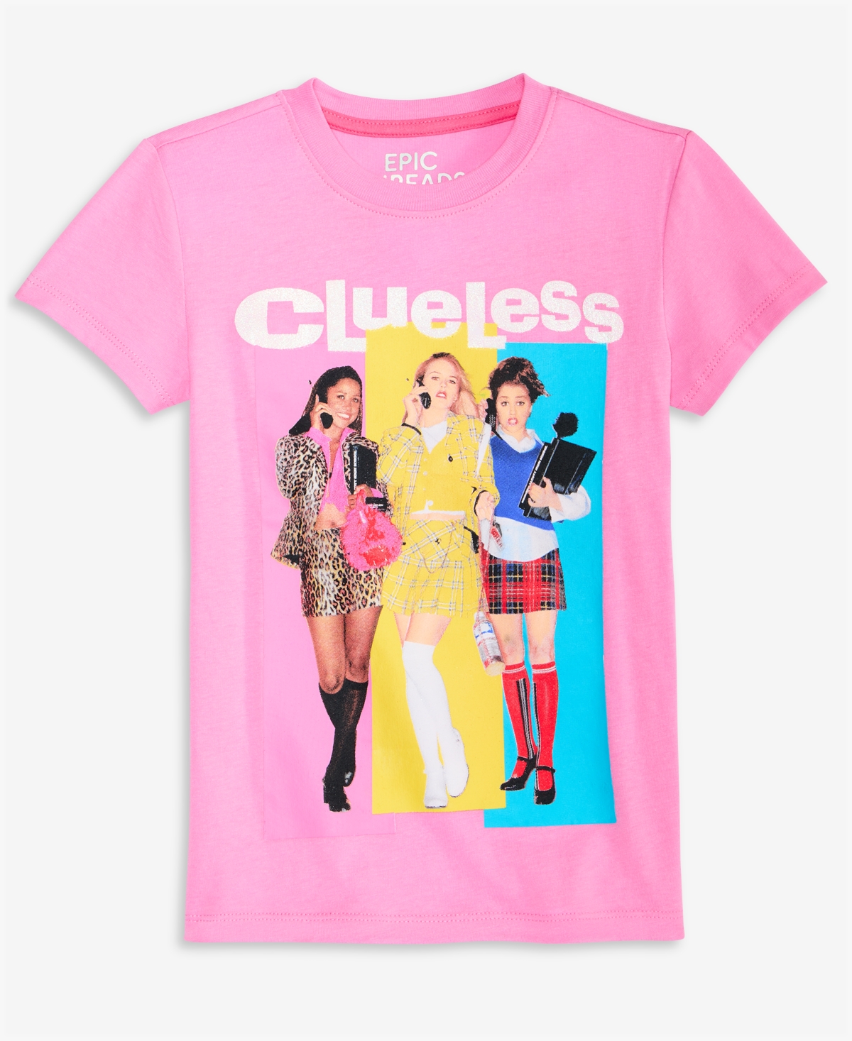 Epic Threads Little & Big Girls Clueless Graphic T-shirt, Exclusively At Macy's In Pink