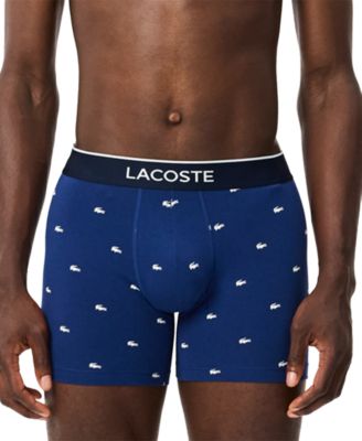 Men's 3-Pack Cotton Stretch Mini-Crocodile Boxer Briefs