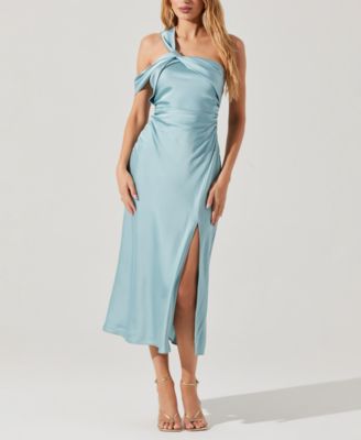 ASTR the Label - Women's Cersei One-Shoulder Midi Dress