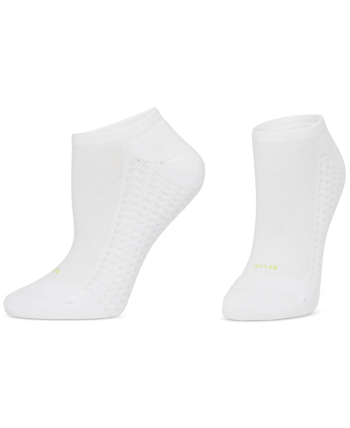 Hue Women's Air Cushion No Show 3 Pack Socks U12798