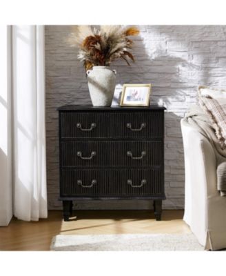 Perry 30"Tall 3-DrawerNightstand
