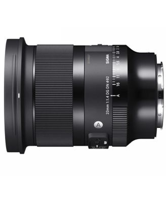 20mm f/1.4 DG DN Art Lens for L Mount Bundle with 82mm Filter Kit, 82mm VND Filter, Lens Cleaner, Cleaning Kit, Lens Cap Tether