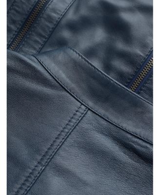 Women's Stand Collar Biker Jacket