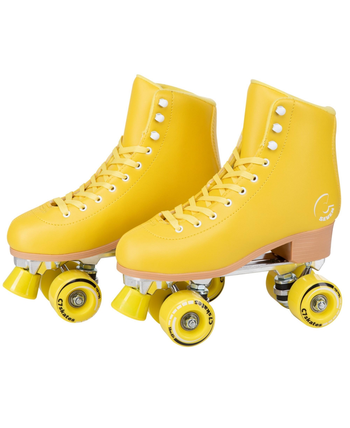 Forget Me Not Quad Roller Skates (Lemonpop, Women's 11 / Men's 10) - Lemonpop