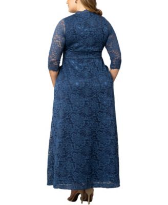 Women's Plus Size Maria Lace Evening Gown