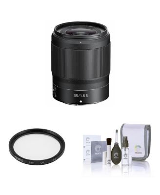 NIKKOR Z 35mm f/1.8 S Lens, Bundle with ProOptic Pro Digital 62mm Multi Coated UV Slim Filter, Cleaning Kit