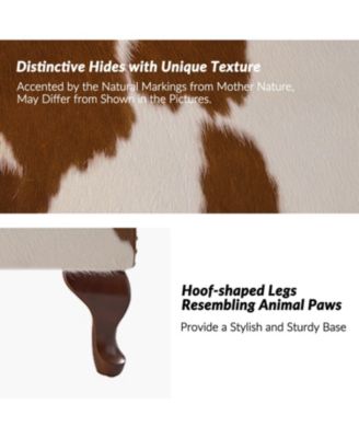 Terecita Traditional Richard Cowhide Genuine Leather Manual Recline