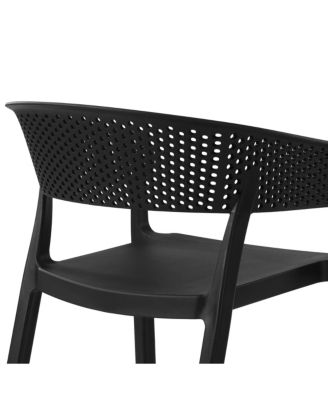 7-Piece Outdoor Metal Rectangle Patio Dining Table Set With Stackable Patio Dining Chairs