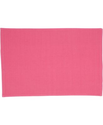 Playful Polka Dot Cotton Placemats and Napkins, Set of 8