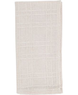 Classic Stitched Plaid Napkins, 20" x 20"