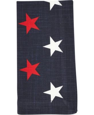 Patriotic Americana Stars Cotton Napkins, 20" x 20"